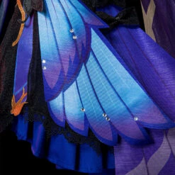 Gvavaya Game Cosplay Genshin Impact Keqing Opulent Splender Outfit Keqing Cosplay Costume Version B -Gvavaya Deals Store ME3A4110