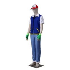 [Ready To Ship] Gvavaya Anime Cosplay Pokémon Original Kanto Ash Ketchum Cosplay Costume Ash Ketchum Cosplay -Gvavaya Deals Store MR160512 1 4