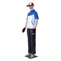 [Ready To Ship] Gvavaya Anime Cosplay Pokémon Best Wishes Ash Ketchum Cosplay Costume Ash Ketchum Cosplay -Gvavaya Deals Store MR160514 BW 3 3