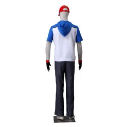 [Ready To Ship] Gvavaya Anime Cosplay Pokémon Best Wishes Ash Ketchum Cosplay Costume Ash Ketchum Cosplay -Gvavaya Deals Store MR160514 BW 3 5