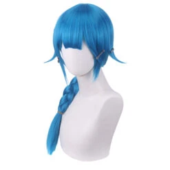 Gvavaya Anime Cosplay LOL Arcane Powder Jinx Cosplay Wig Lake Blue 40cm Hair -Gvavaya Deals Store O1CN015iYyOB1gsH0nOFPXx 1011574197 0 cib