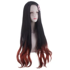 Gvavaya Cosplay Demon Slayer: Kimetsu No Yaiba Kamado Nezuko Cosplay Wig Demon Slaying Corps 100cm Long Hair -Gvavaya Deals Store O1CN015zyEeL1DYSztIWPOd 2205307740228 0 cib