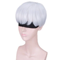 Gvavaya Game Cosplay NieR: Automata 9S Cosplay Wig 30cm Siver White Hair -Gvavaya Deals Store O1CN016zywTQ1gsH4byigUj 1011574197 0 cib