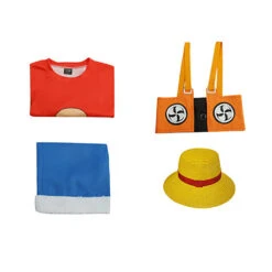 [Ready To Ship] Gvavaya Anime Cosplay ONE PIECE Red Monkey D. Luffy Cosplay Costume Ren Monkey D. Luffy Cosplay Theater Edition -Gvavaya Deals Store O1CN01CebH6a1CqxSXIvDOL 57110133