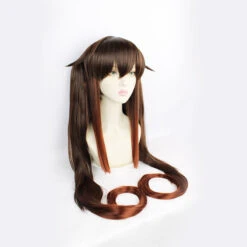 Gvavaya Game Cosplay Genshin Impact Hu Tao Cosplay Wig Brown Red 100cm Hair -Gvavaya Deals Store O1CN01G9TWy52K6iT5XM1o7 2673619508 0 cib
