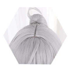 Gvavaya Game Cosplay Honkai Impact: Star Rail JingYuan Cosplay Wig 50cm Long Silver White Wig -Gvavaya Deals Store O1CN01GkfWz31JtQxQfrLNy 994181086 0 cib