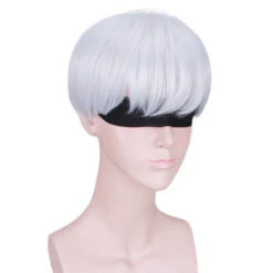 Gvavaya Game Cosplay NieR: Automata 9S Cosplay Wig 30cm Siver White Hair -Gvavaya Deals Store O1CN01KJEwUF1gsH4exRonB 1011574197 0 cib