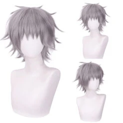 Gvavaya Anime Cosplay EVA Kaworu Nagisa Cosplay Wig Light Grey 35cm Hair -Gvavaya Deals Store O1CN01Kc10XJ1gsH0ii1LpC 1011574197 0 cib