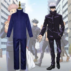 Gvavaya Cosplay Jujutsu Kaisen Satoru Gojo Cosplay Costume Jujutsu School Uniform Outfits