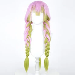 Gvavaya Anime Cosplay Demon Slayer: Kimetsu No Yaiba Kanroji Mitsuri Cosplay Wig Pink Green Gradient 80cm Hair -Gvavaya Deals Store O1CN01OS0dwL1DYT38xZGVu 2205307740228 0 cib