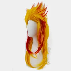 Gvavaya Cosplay Demon Slayer: Kimetsu No Yaiba Rengoku Kyoujurou Cosplay Wig Demon Slaying Corps 40cm Short Hair -Gvavaya Deals Store O1CN01RqGAxw1DYSzwV3X9x 2205307740228 0 cib
