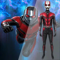 Gvavaya Movie Cosplay Ant-Man And The Wasp: Quantumania Scott Lang Cosplay Costume Scott Lang Cosplay Jumpsuit