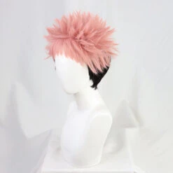 Gvavaya Cosplay Jujutsu Kaisen Yuji Itadori Cosplay Wig 30cm Pink Black Gradient Hair -Gvavaya Deals Store O1CN01l9wouI1nyrwpAIed7 6000000005159 0 cib
