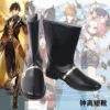 Gvavaya Game Cosplay Genshin Impact Zhongli Cosplay Shoes Genshin Cosplay