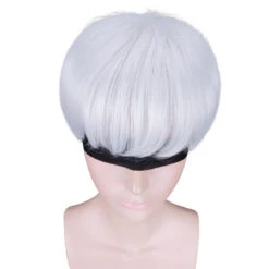 Gvavaya Game Cosplay NieR: Automata 9S Cosplay Wig 30cm Siver White Hair -Gvavaya Deals Store O1CN01vyZbvA1gsH4f834Fn 1011574197 0 cib