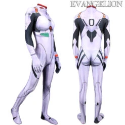 Gvavaya Anime Cosplay EVA0 Ayanami Rei Cosplay Costume EVA Tight-fitting Costume