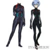 Gvavaya Anime Cosplay EVA9 Ayanami Rei Cosplay Costume EVA Tight-fitting Costume