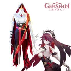 Gvavaya Game Cosplay Genshin Impact Mondstadt Rosaria Cosplay Costume Genshin Cosplay
