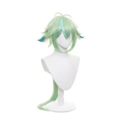 Gvavaya Game Cosplay Genshin Impact Sucrose Cosplay Wig Green Gradient 100cm Hair -Gvavaya Deals Store Sucrose3