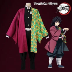 Gvavaya Cosplay Demon Slayer: Kimetsu No Yaiba Tomioka Giyuu Cosplay Costume Demon Slaying Corps Uniform
