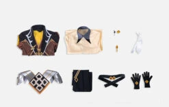 Gvavaya Game Cosplay Genshin Impact Liyue Zhongli Cosplay Costume -Gvavaya Deals Store Zhongli costume package