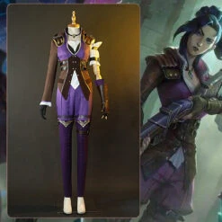 Gvavaya Anime Cosplay League Of Legends Arcane Caitlyn Kiramman Cosplay Costume LOL Arcane Cosplay