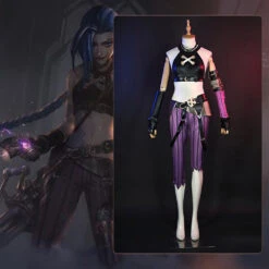 Gvavaya Game Cosplay League Of Legends Arcane Jinx Cosplay Costume LOL Arcane Jinx Cosplay VersionB