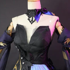 Gvavaya Game Cosplay Genshin Impact Keqing Opulent Splender Outfit Keqing Cosplay Costume Version A -Gvavaya Deals Store keqing3